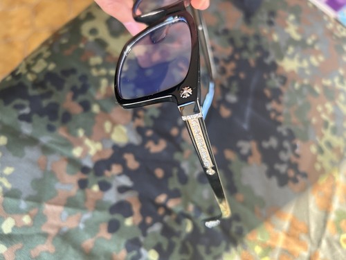 Chrome hearts occhiali nero - chrome,